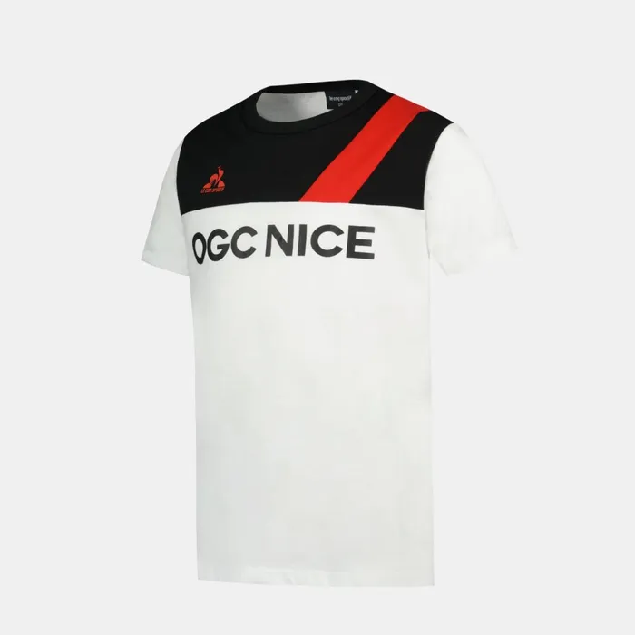 Le Coq Sportif OGC Nice TShirt Kids Nowblack Kids Tshirts