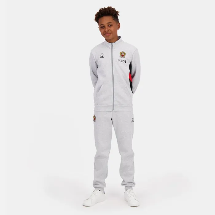 Le Coq Sportif OGC Nice ZipUp Sweatshirtshirt Kids Kids Sweatshirts And Hoodies