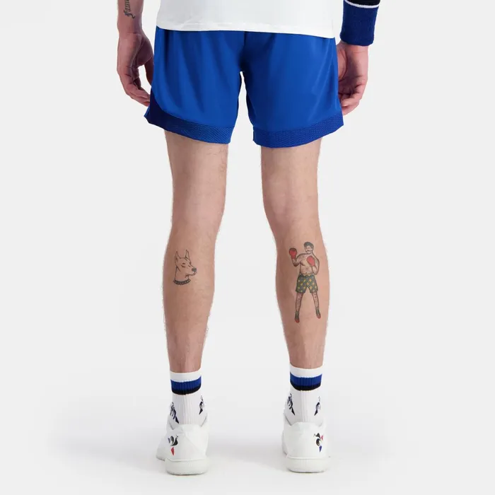 Le Coq Sportif Performance Tennis Shorts Lapis Blue Men Shorts