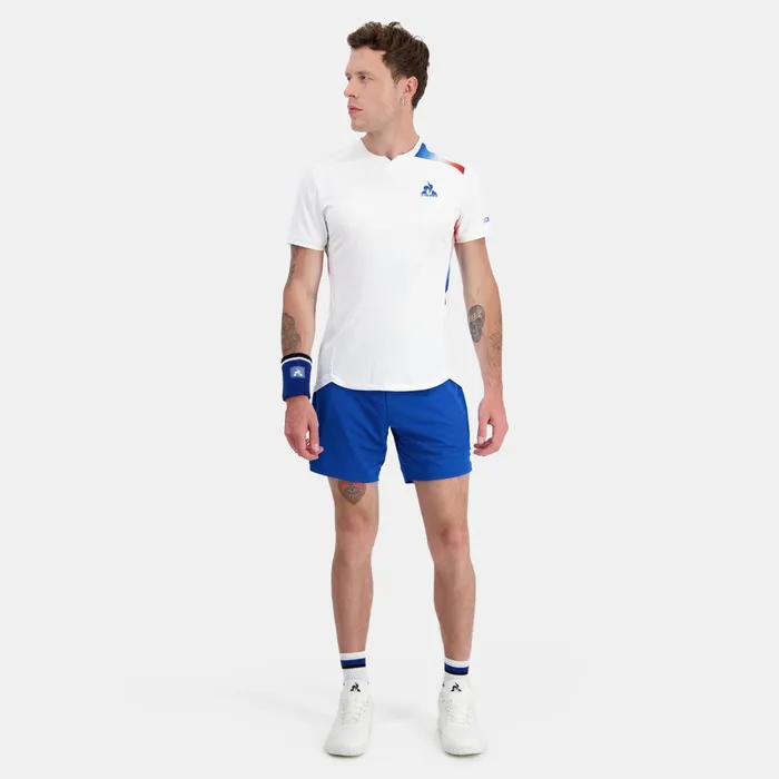Le Coq Sportif Performance Tennis Shorts Lapis Blue Men Shorts
