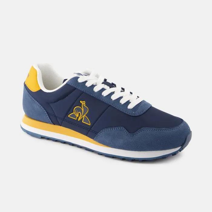 Le Coq Sportif Shoes ASTRA2 Pageant Bluegolden Orange Men Trainers And Sneakers Le Coq Sportif Shoes ASTRA2 Pageant Bluegolden Orange Men Trainers And Sneakers