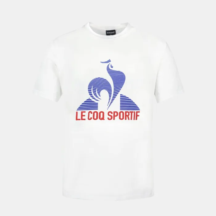 Le Coq Sportif Tennis TShirt Kids Nowrouge Elecbleu Elec Kids Tshirts