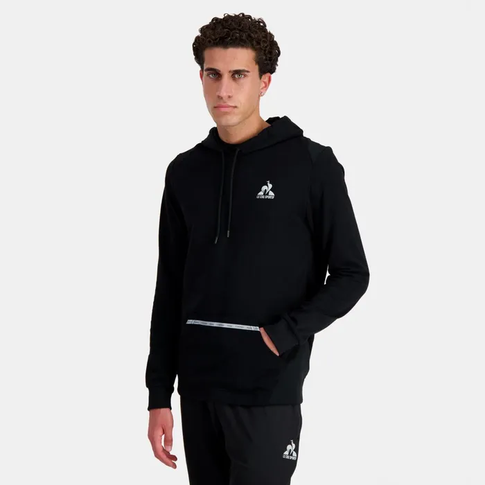 Le Coq Sportif Training Performance Hoodie Black Men Sweatshirts