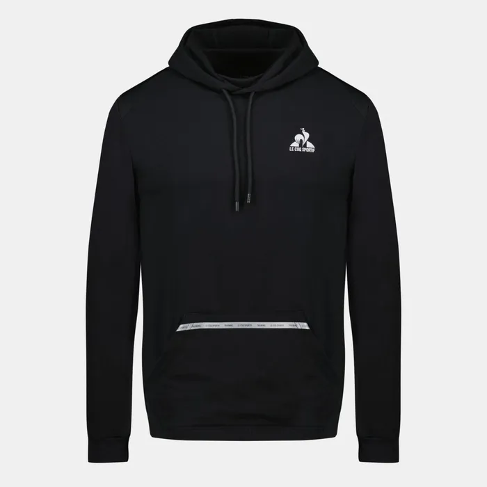 Le Coq Sportif Training Performance Hoodie Black Men Sweatshirts
