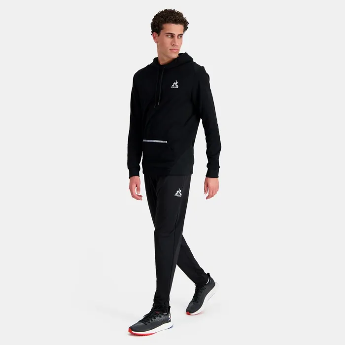 Le Coq Sportif Training Performance Hoodie Black Men Sweatshirts