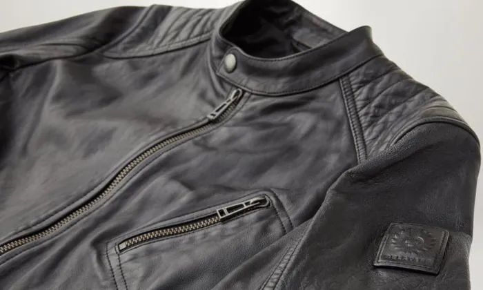 Leather Jackets Men Belstaff V Racer Jacket Black Leather Jackets Men Belstaff V Racer Jacket Black