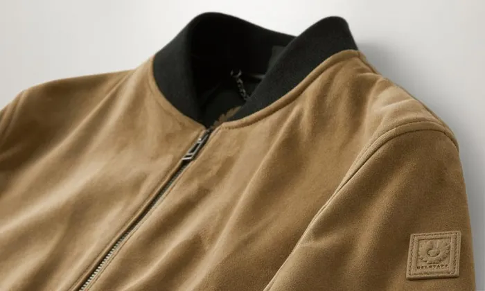 Leather Jackets Women Belstaff Centenary Bomber British Khaki Leather Jackets Women Belstaff Centenary Bomber British Khaki