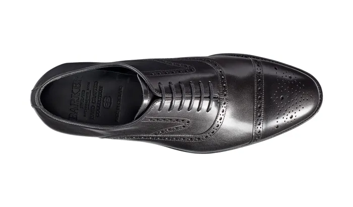 Lerwick 8211 Black Calf Men Barker Shoes Wedding Shoes