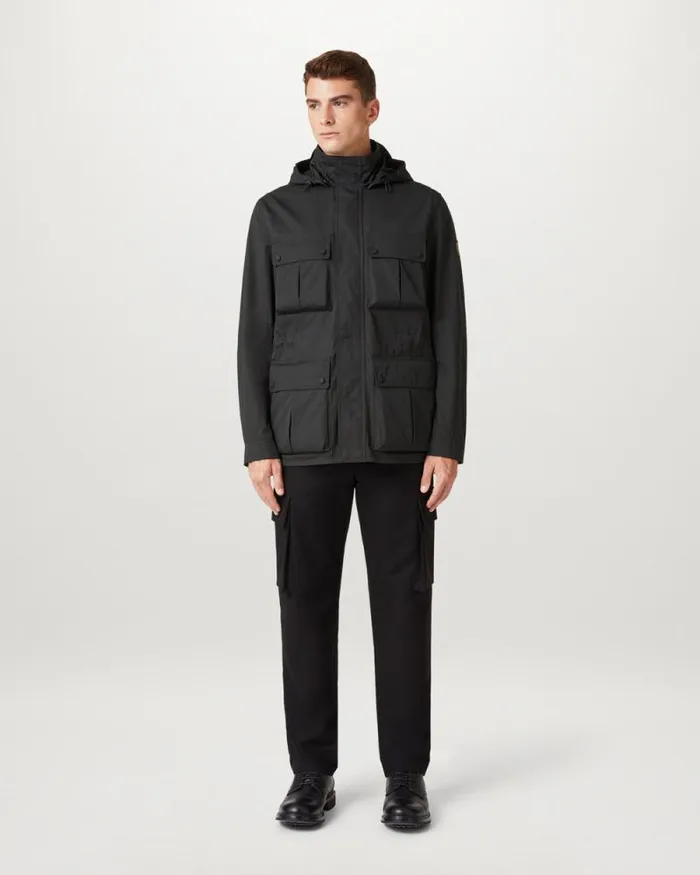 Lightweight Jackets Men Belstaff Drome Jacket Black