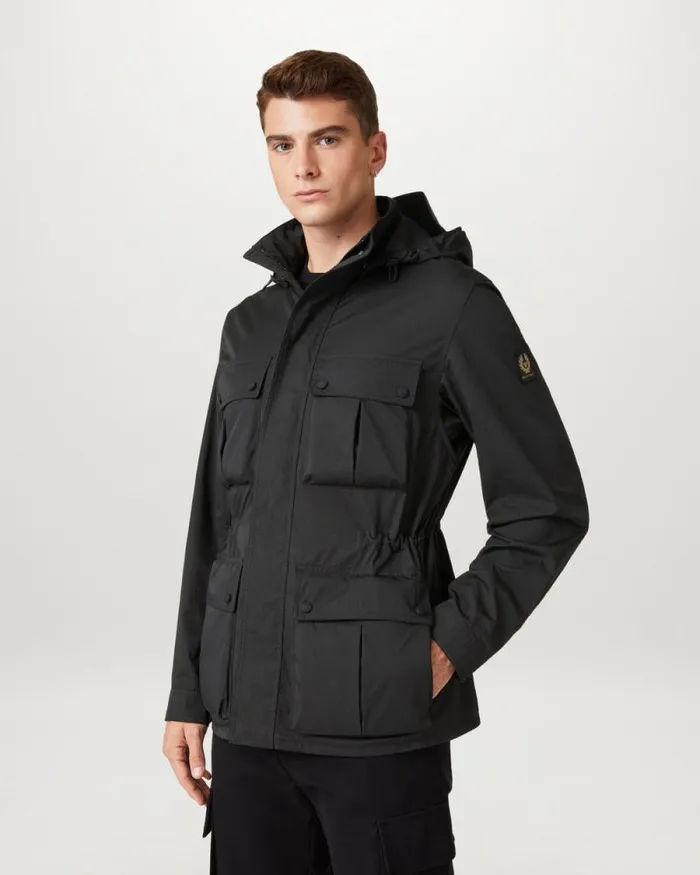 Lightweight Jackets Men Belstaff Drome Jacket Black