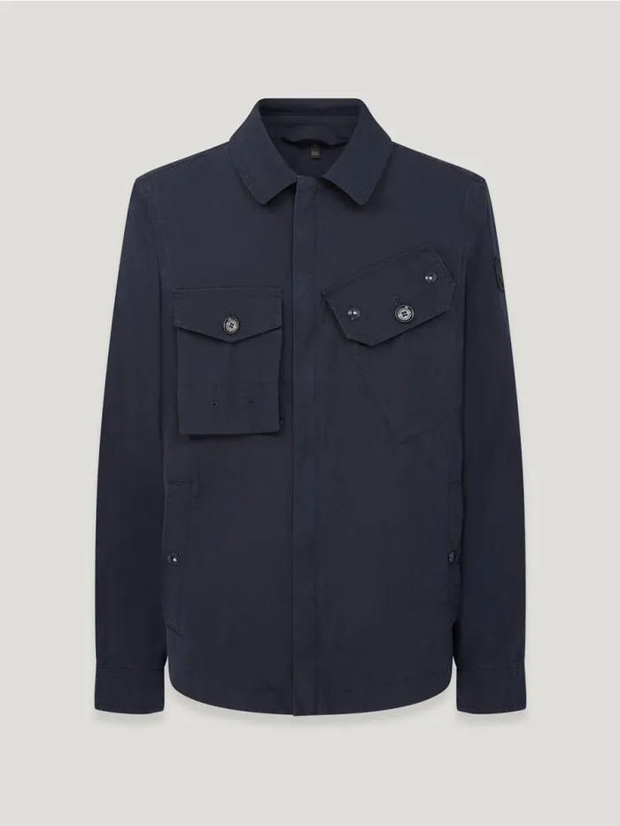 Lightweight Jackets Men Belstaff Rig Jacket Dark Ink