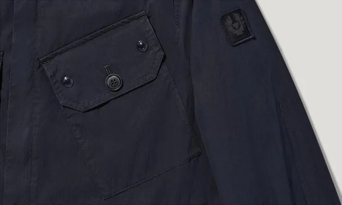 Lightweight Jackets Men Belstaff Rig Jacket Dark Ink