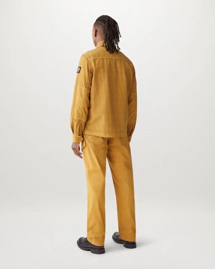 Lightweight Jackets Men Belstaff Rig Jacket Glaze Yellow