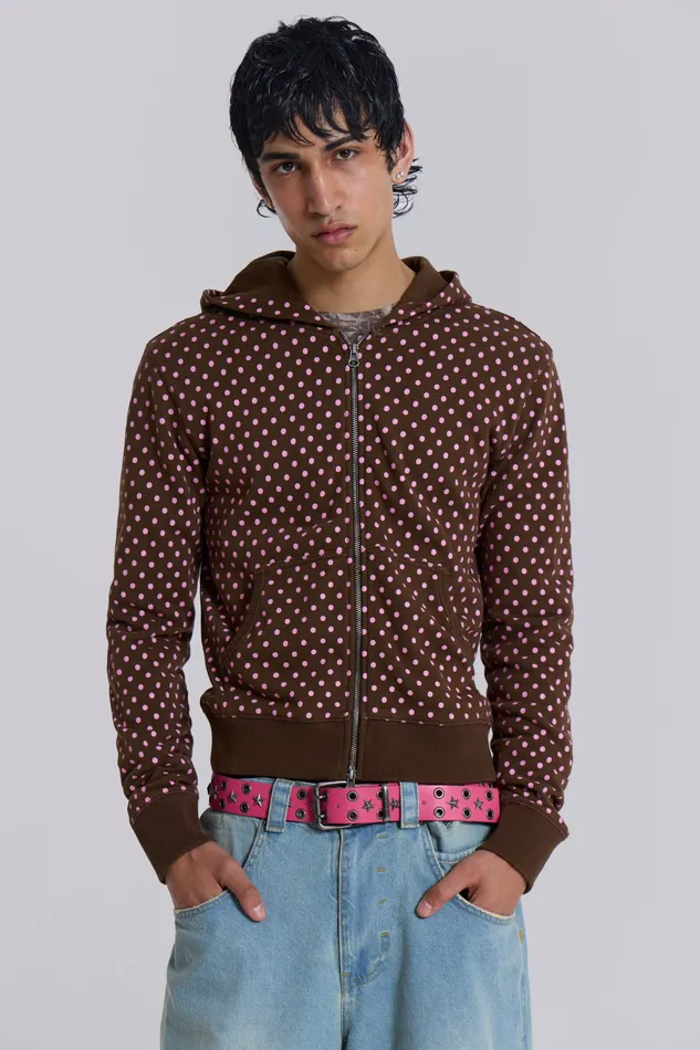 Loungewear Shop Polka Dot Mini Monster Hoodie 8211 Jaded London Men