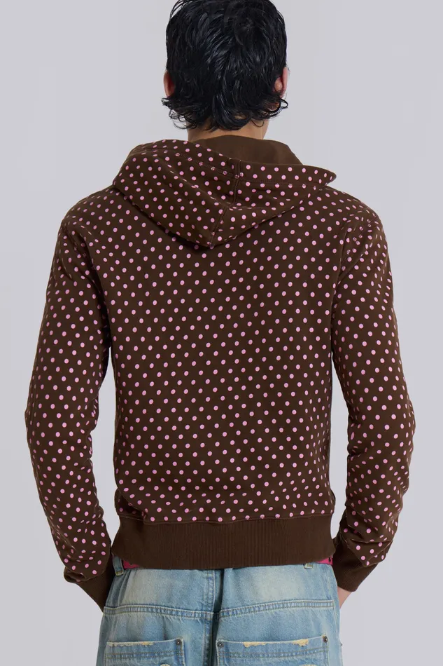 Loungewear Shop Polka Dot Mini Monster Hoodie 8211 Jaded London Men