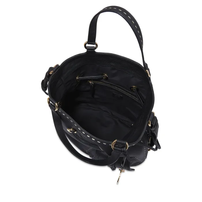 M Bucket Bag Black Women Lancel Hand Bags M Bucket Bag Black Women Lancel Hand Bags