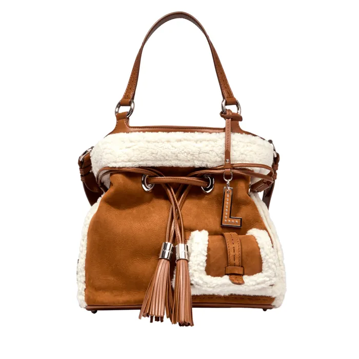 M Bucket Bag Chestnut Women Lancel Cross Body Bags