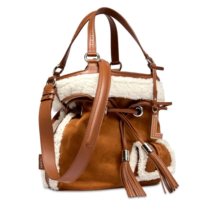 M Bucket Bag Chestnut Women Lancel Cross Body Bags M Bucket Bag Chestnut Women Lancel Cross Body Bags