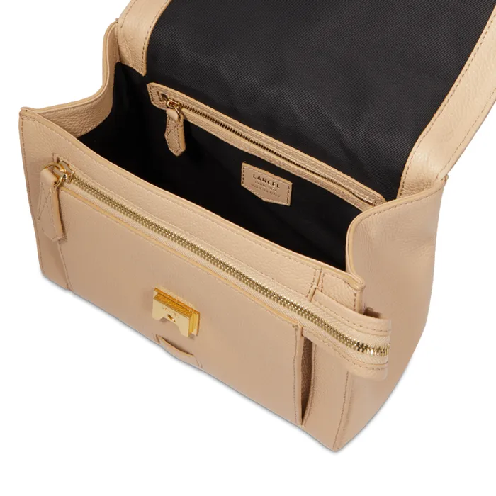 M Flap Bag Cappuccinogold Women Lancel Cross Body Bags M Flap Bag Cappuccinogold Women Lancel Cross Body Bags