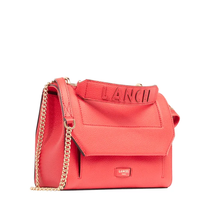 M Flap Bag Kiss Red Women Lancel Cross Body Bags M Flap Bag Kiss Red Women Lancel Cross Body Bags