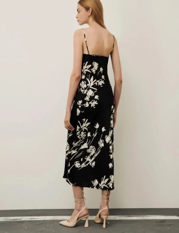 Marella Dresses Women Camisole Dress Black
