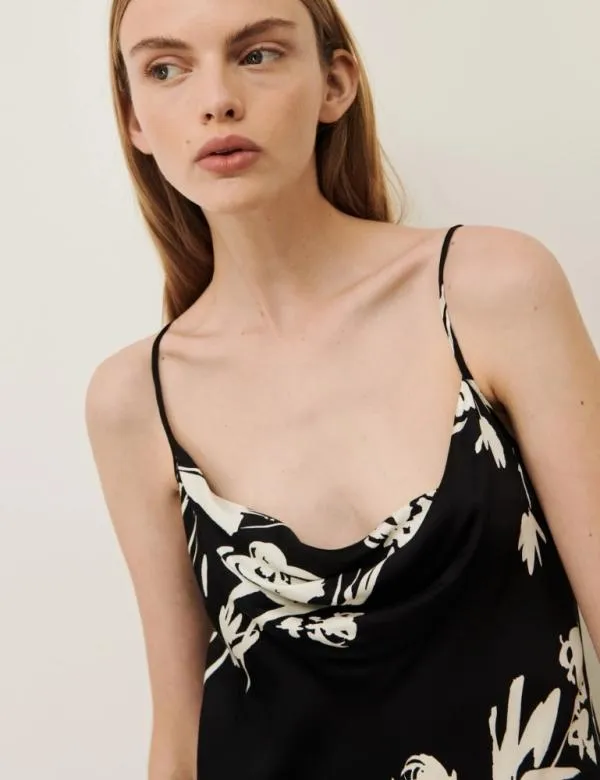 Marella Dresses Women Camisole Dress Black