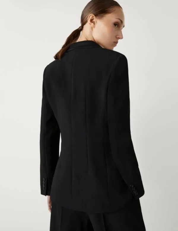 Marella Jackets Women Doublebreasted Blazer Black