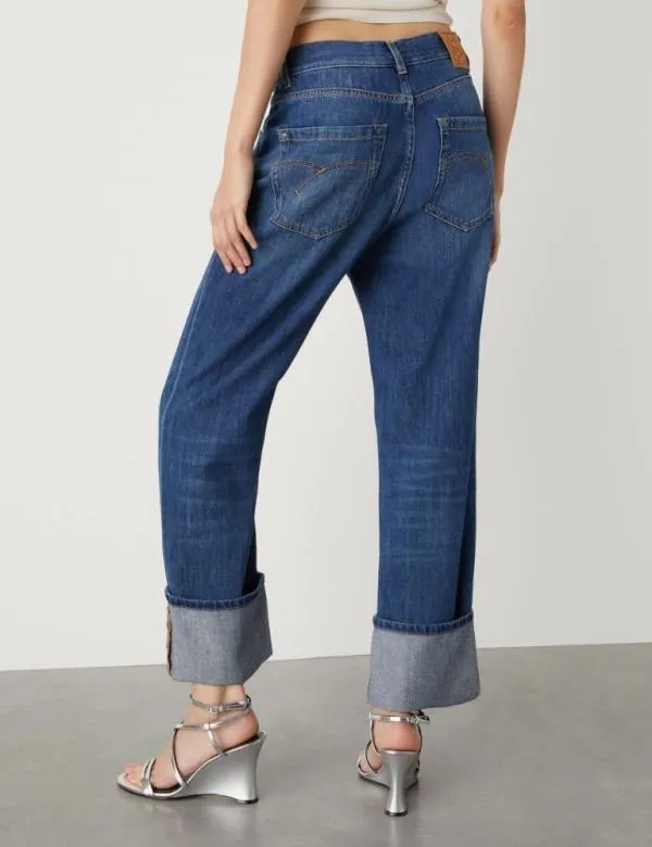 Marella Jeans Women Momfit Jeans Blue Jeans