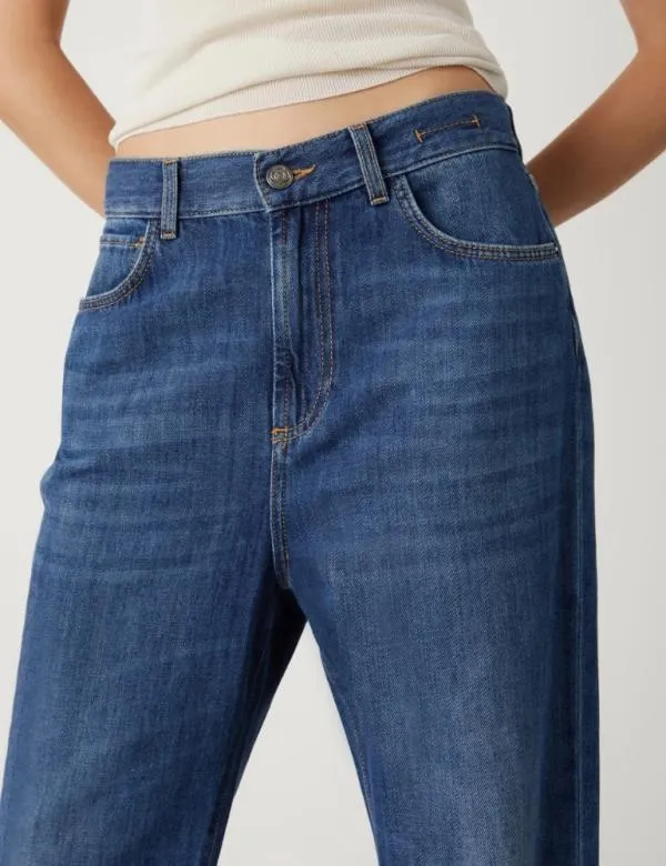 Marella Jeans Women Momfit Jeans Blue Jeans