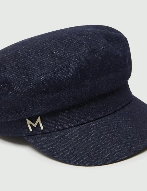 Marella Other Accessories Women Denim Cap Navy