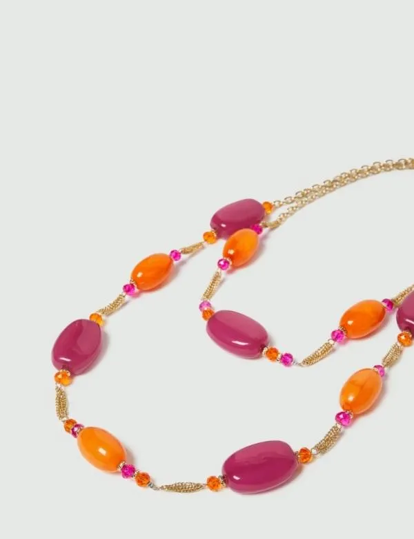 Marella Other Accessories Women Long Necklace Yellow