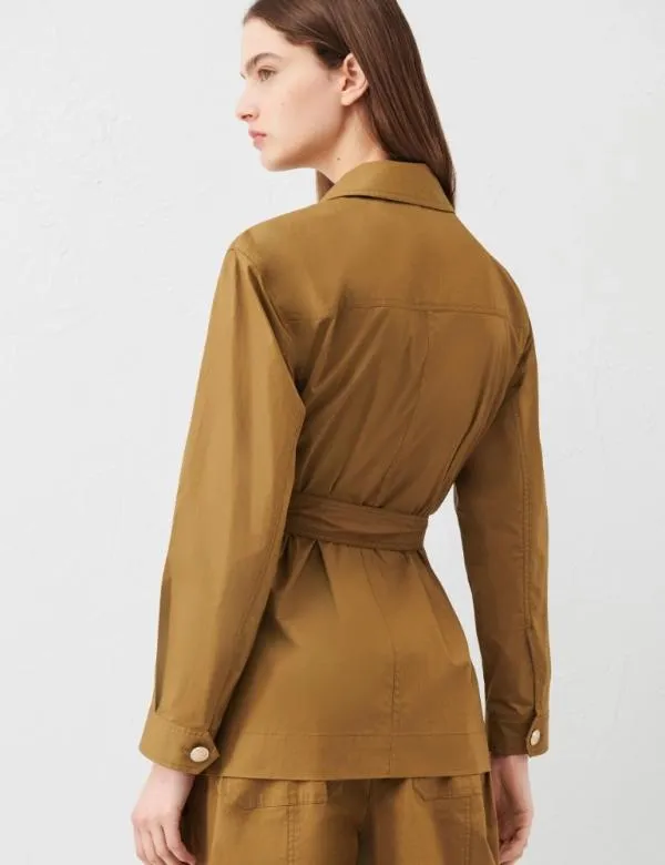 Marella Shirts Women Saharan Shacket Olive