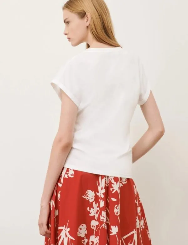 Marella Tops And TShirt Women Jersey Tshirt Optical White