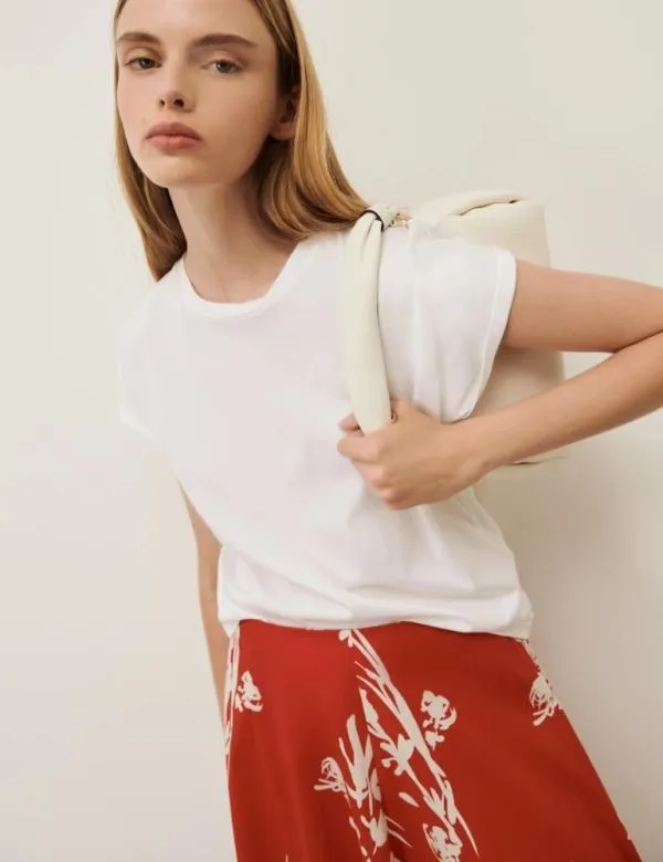 Marella Tops And TShirt Women Jersey Tshirt Optical White
