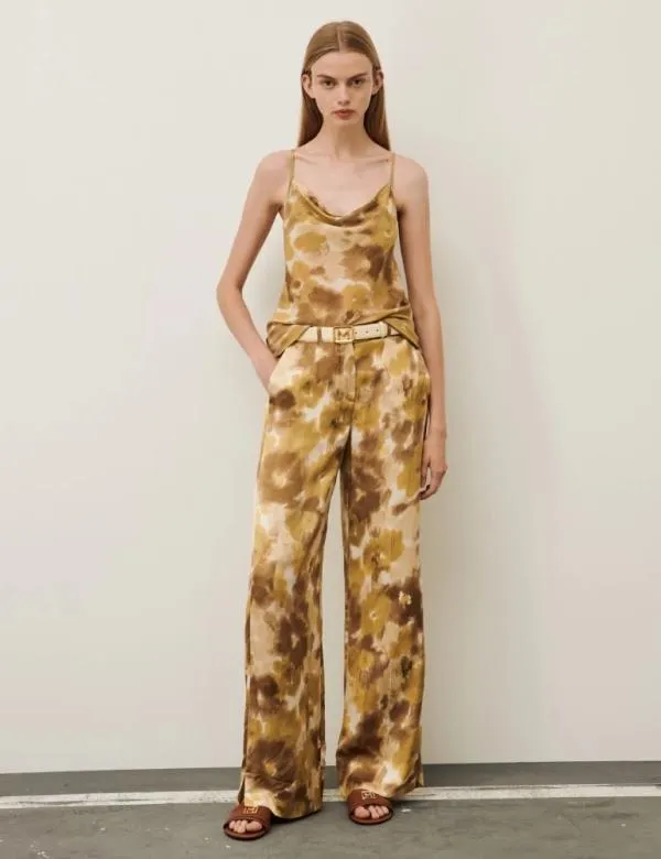 Marella Tops And TShirt Women Lingerielook Top Natural