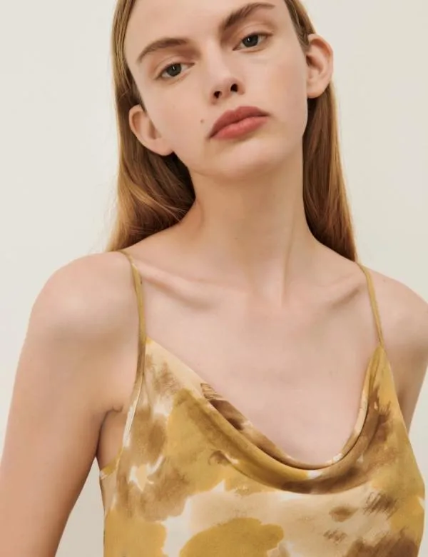 Marella Tops And TShirt Women Lingerielook Top Natural