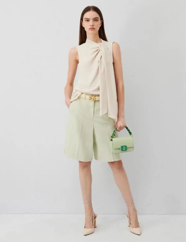 Marella Tops And TShirt Women Pussybow Top Cream