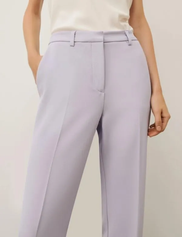 Marella Trousers Women Cady Trousers Lavender