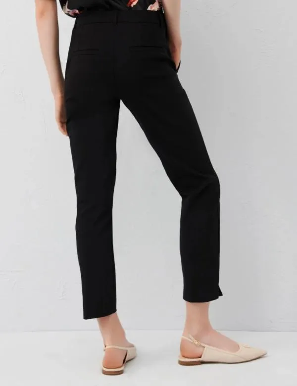 Marella Trousers Women Chino Trousers Black