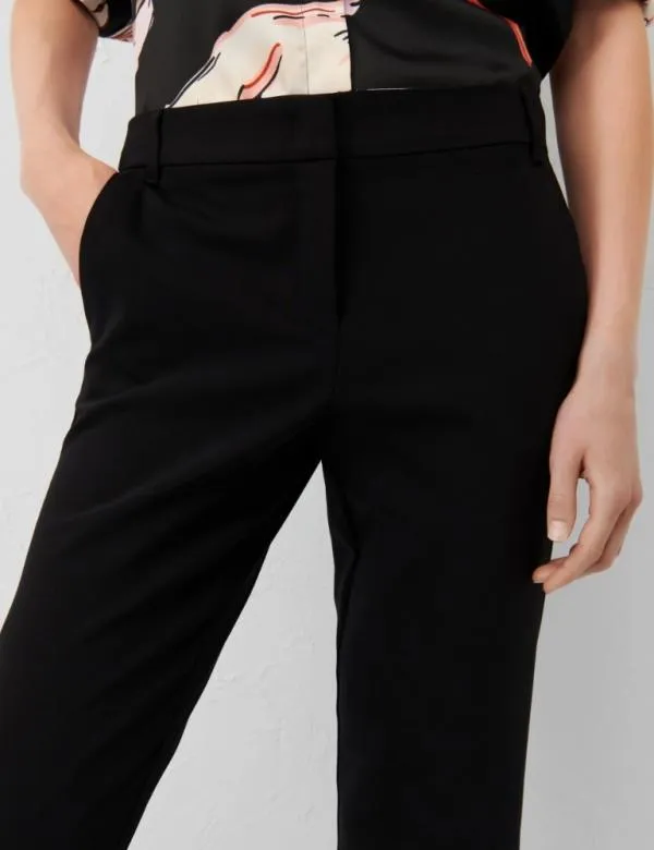 Marella Trousers Women Chino Trousers Black