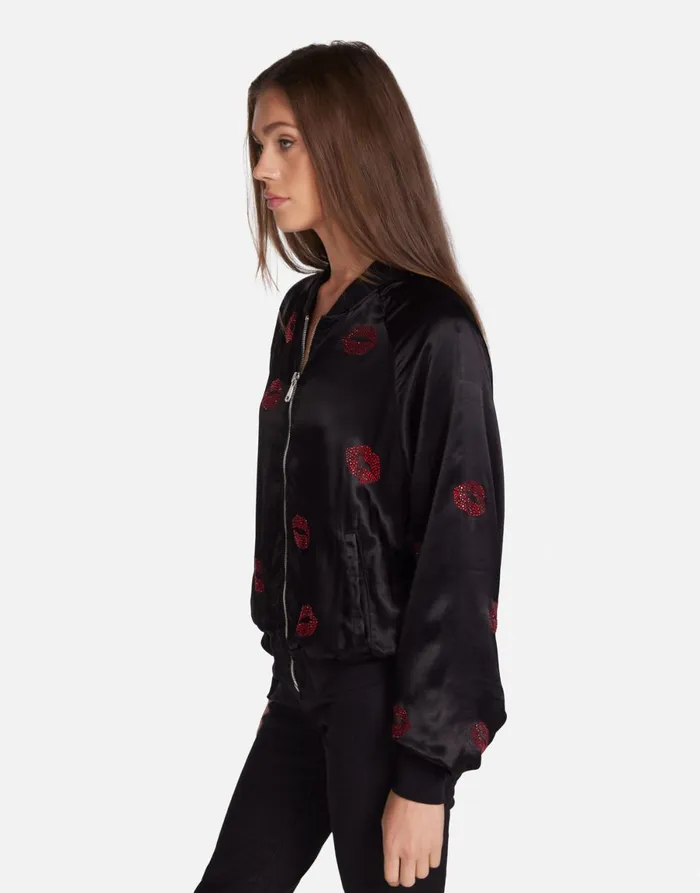 McKay Crystal Kisses Black Women039s Lauren Moshi Jackets