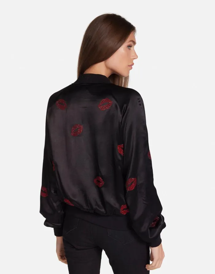 McKay Crystal Kisses Black Women039s Lauren Moshi Jackets