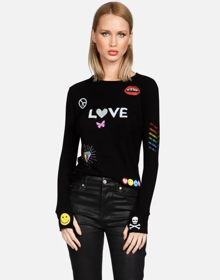 McKinley 1 Love Black Women039s Lauren Moshi Long Sleeve
