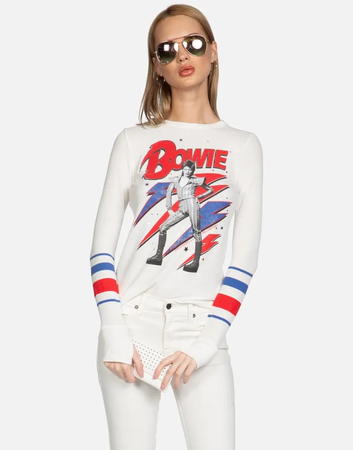 McKinley Bowie Stardust Milk Women039s Lauren Moshi Long Sleeve