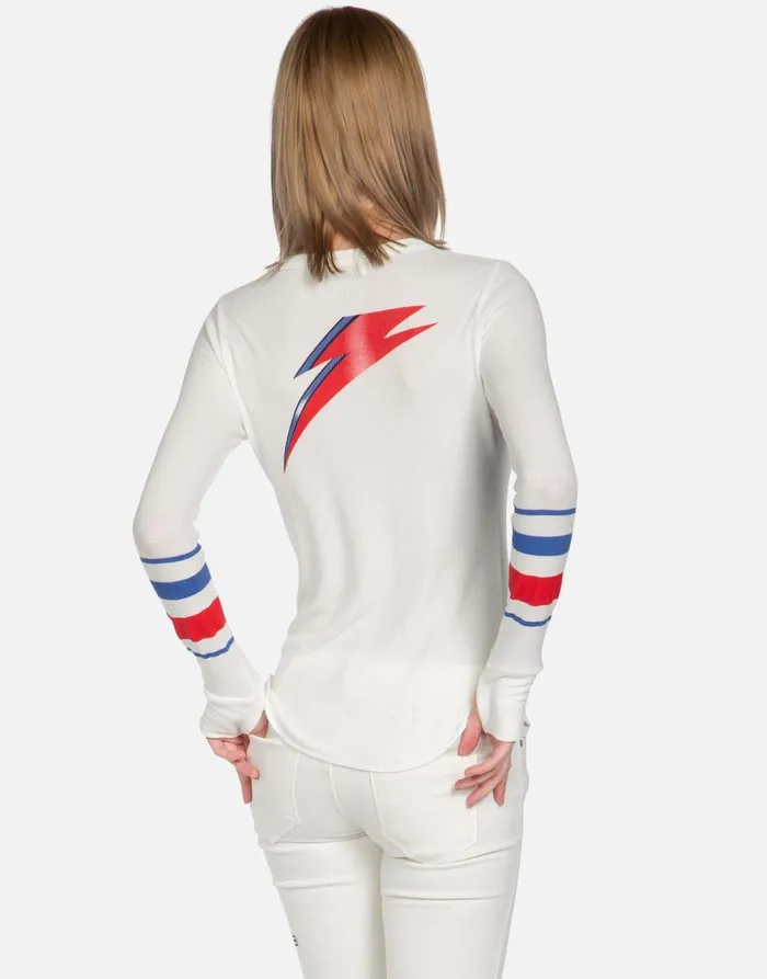McKinley Bowie Stardust Milk Women039s Lauren Moshi Long Sleeve