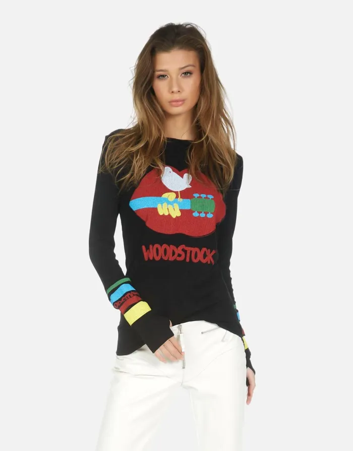 McKinley Woodstock Lip Black Women039s Lauren Moshi Long Sleeve