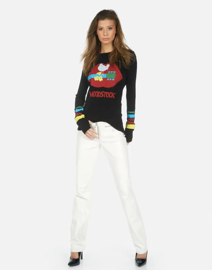McKinley Woodstock Lip Black Women039s Lauren Moshi Long Sleeve
