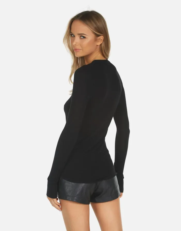 McKinley X Led Zeppelin Outline Black Women039s Lauren Moshi Long Sleeve