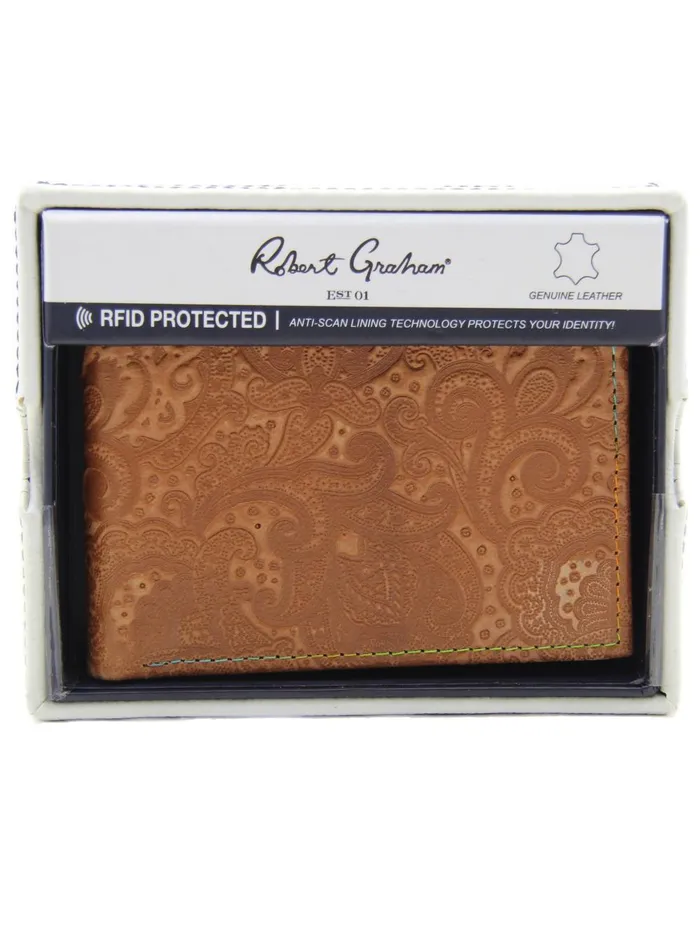 Men Bags and Wallets Robert Graham CURRENT SLIMFOLD WALLET Black