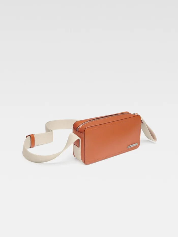 Men Bags JACQUEMUS The Horizontal Cuerda Light Brown